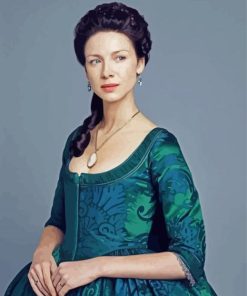 Claire Fraser Outlander Paint by number