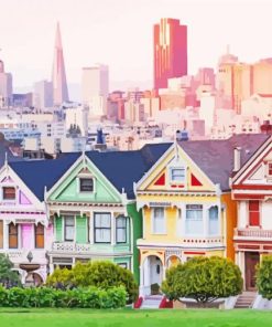 Color House San Francisco paint by number