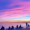 Cote D Azur Beach Sunset paint by number