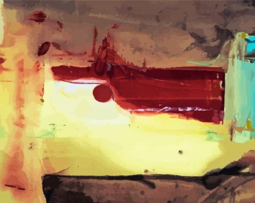 Desert Pass By Helen Frankenthaler paint by number