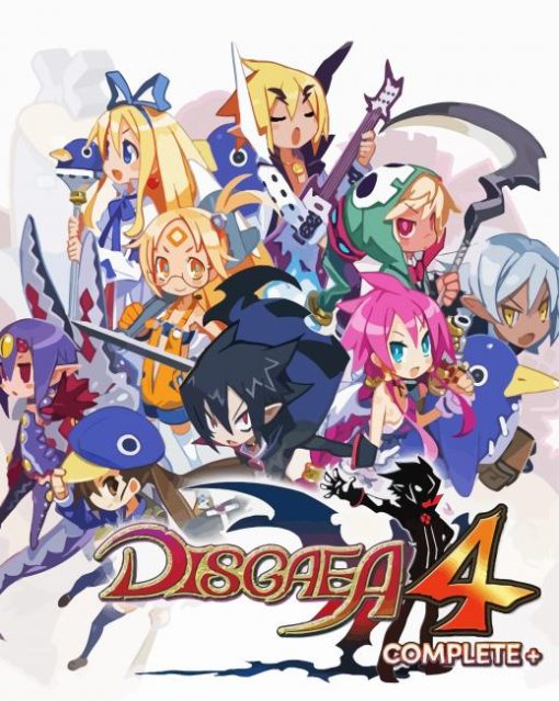 Disgaea Game Poster Paint by number