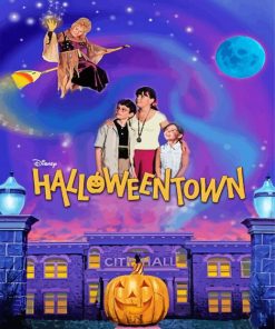 Disney Halloweentown paint by number