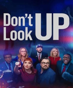 Dont Look Up Movie Poster paint by number