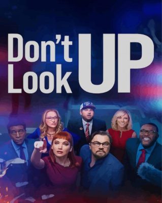 Dont Look Up Movie Poster paint by number