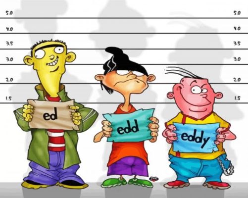 Ed Edd N Eddy paint by number