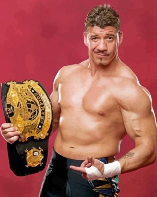 Eddie Guerrero paint by number