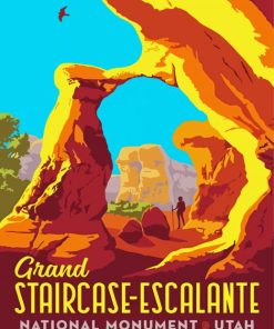 Escalante Poster paint by number