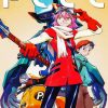 FLCL Vintage Anime paint by number
