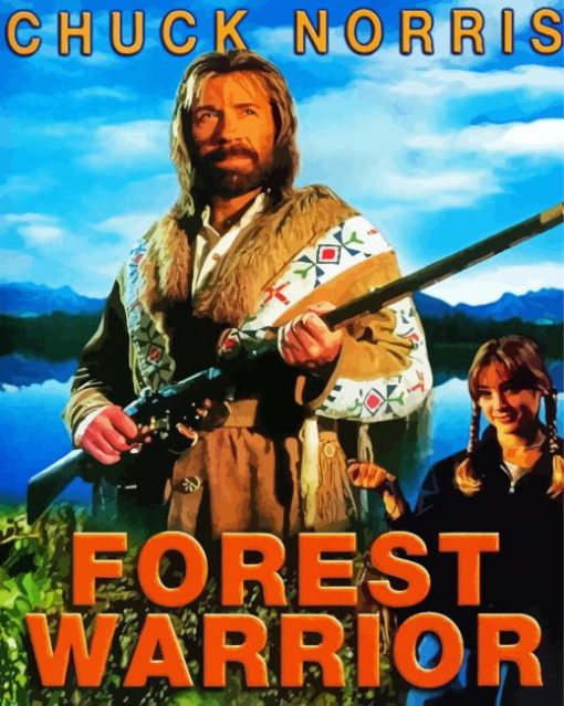 Forest Warrior Movie paint by number