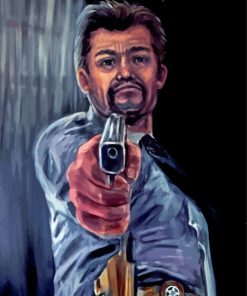 Gunman Art paint by number