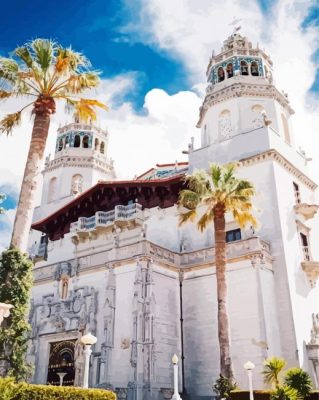 Hearst Castle paint by number