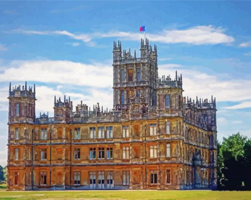 HighClere Castle Art Paint by number