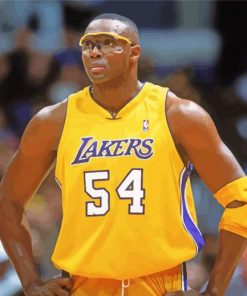 Horace Grant Lakers Player paint by number