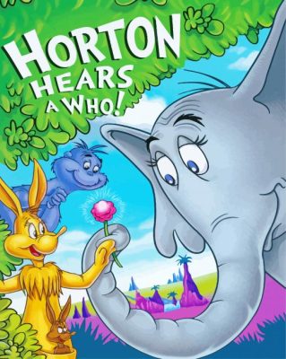 Horton Hears A Who Poster Art Paint by number