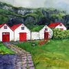 Iceland Farmhouse paint by number