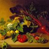 James Peale Still Life With Vegetables Paint by number