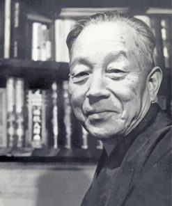 Japanese Philosopher Tetsuro Watsuji paint by number
