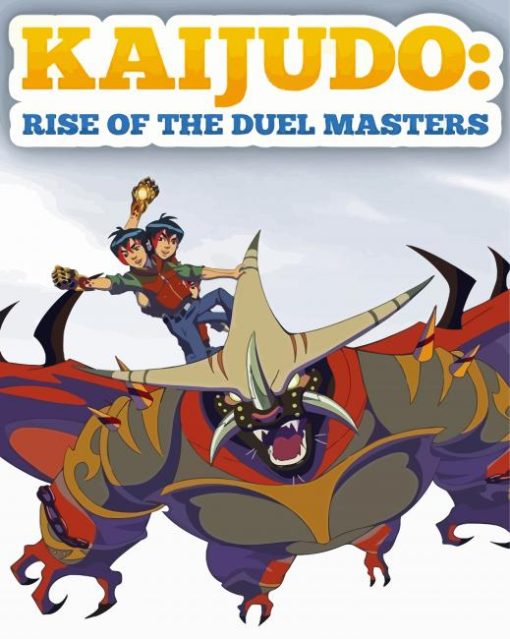 Kaijudo Rise Of The Duel Masters Anime paint by number