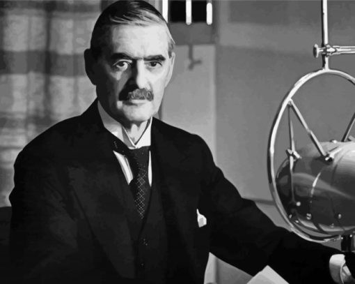 Neville Chamberlain paint by number