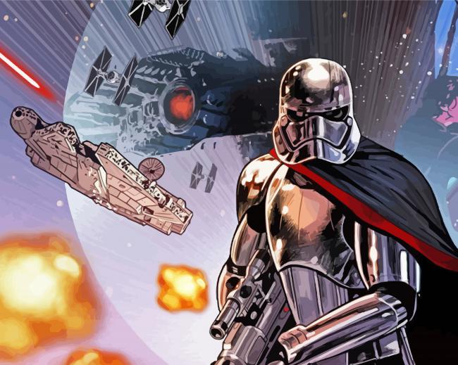 Phasma Art paint by number