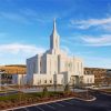 Pocatello Idaho Temple Buildings paint by number