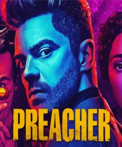 Preacher Drama Serie paint by number