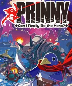 Prinny Poster Paint by number