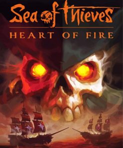 Sea Of Thieves Heart Of Fire paint by number