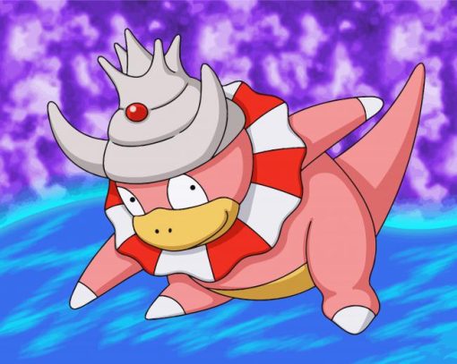 Slowking Species Paint by number