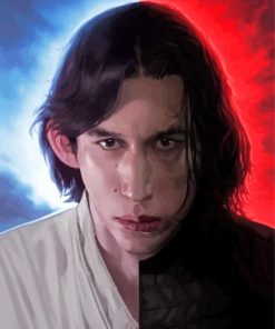 Star Wars Ben Solo Paint by number