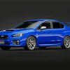 Subaru WRX paint by number