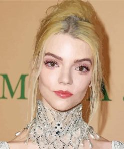 The American Anya Taylor Joy paint by number