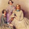 The Bronte Sisters paint by number