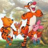 The Tigger Movie Illustration paint by number