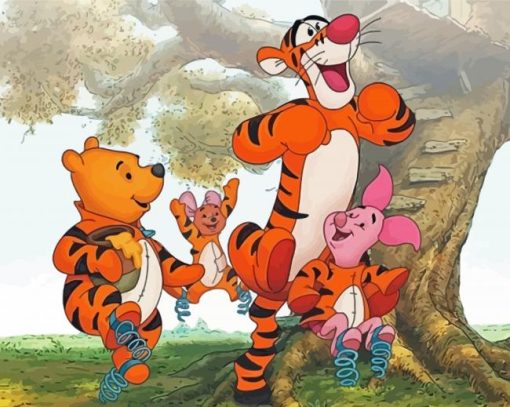 The Tigger Movie Illustration paint by number