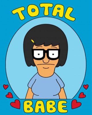 Tina Belcher Illustration paint by number