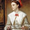 Victorian Waitress paint by number