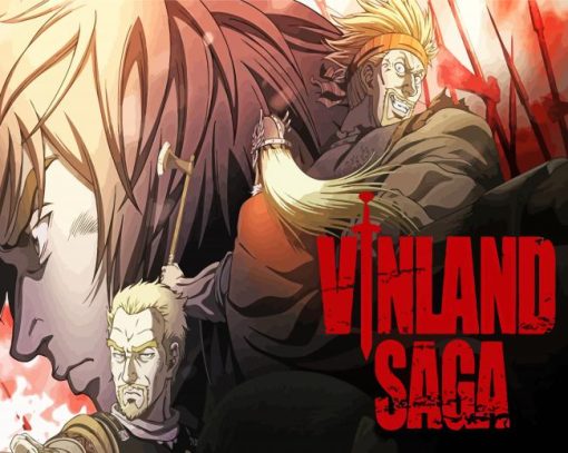 Vinland Saga Manga Anime Poster paint by number