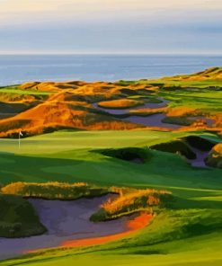 Whistling Straits Golf paint by number