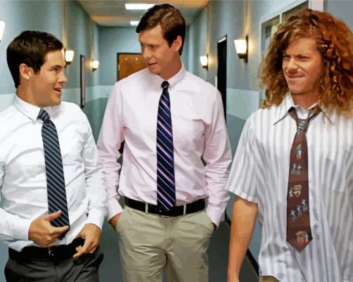 Workaholics Movie paint by number