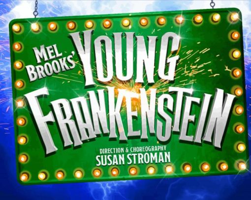 Young Frankenstein paint by number