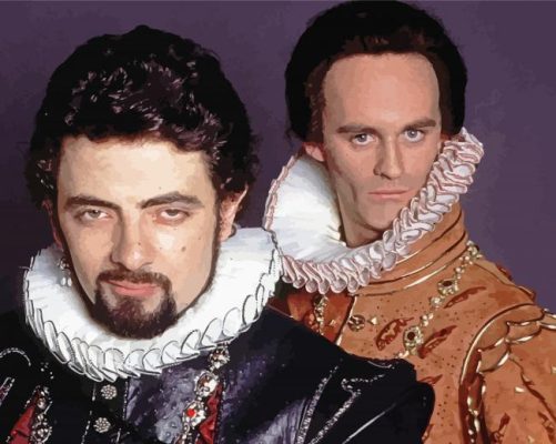 Aesthetic Blackadder paint by number