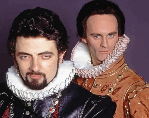 Aesthetic Blackadder paint by number