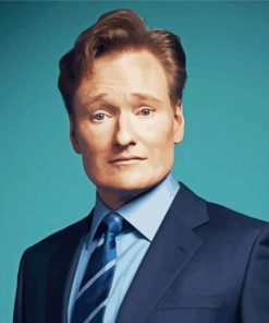 Aesthetic Conan OBrien paint by number