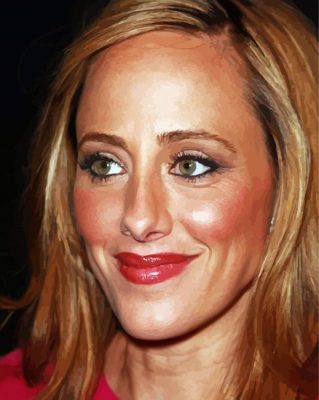 Aesthetic Kim Raver paint by number