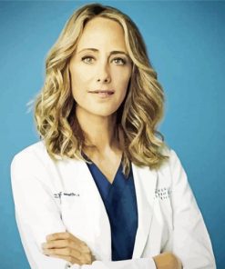 Aesthetic Teddy Altman Actress paint by number