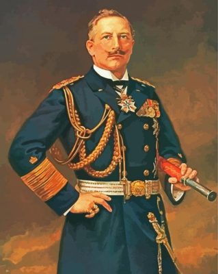 Aesthetic Kaiser Wilhelm paint by number