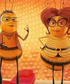 Bee Movie Janet Benson paint by number