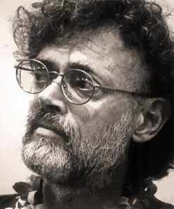 Black And White Terence McKenna paint by number