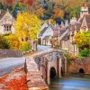 Castle Combe Bourton On The Water paint by number